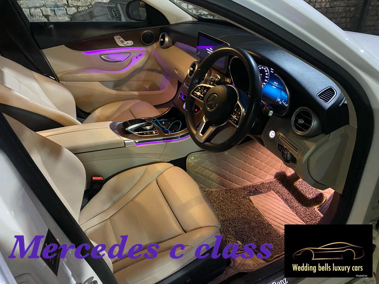Mercedes car on hire