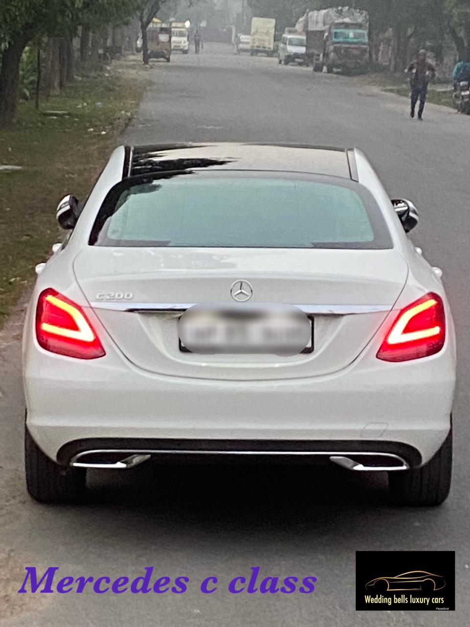 Mercedes car on hire for wedding